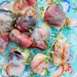 Grilled Prosciutto and Brie Wrapped Figs