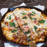 Skillet Mushroom & Sausage Lasagna