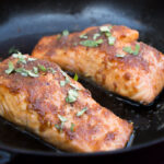 One-Skillet Teriyaki Ginger Salmon