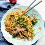 20-Minute Saucy Beef and Broccoli Noodles